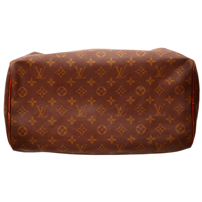 Bolsa Louis Vuitton Speedy Duffle 35 Brown Canvas Monogram