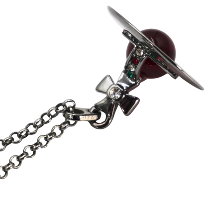Collar Vivienne Westwood Orb Gunmetal