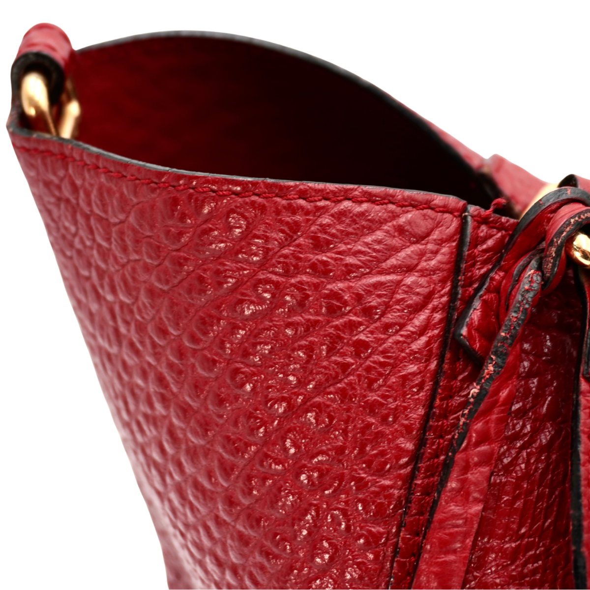 Bolsa Burberry Chichester Embossed Leather Tote