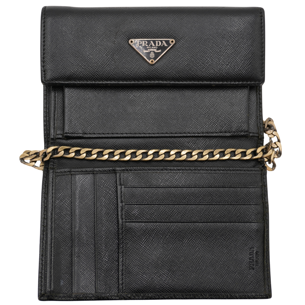 Cartera Prada Saffiano Negro