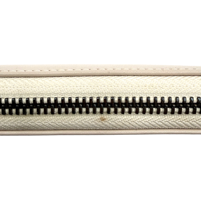 Cartera Alexander McQueen Skull Beige