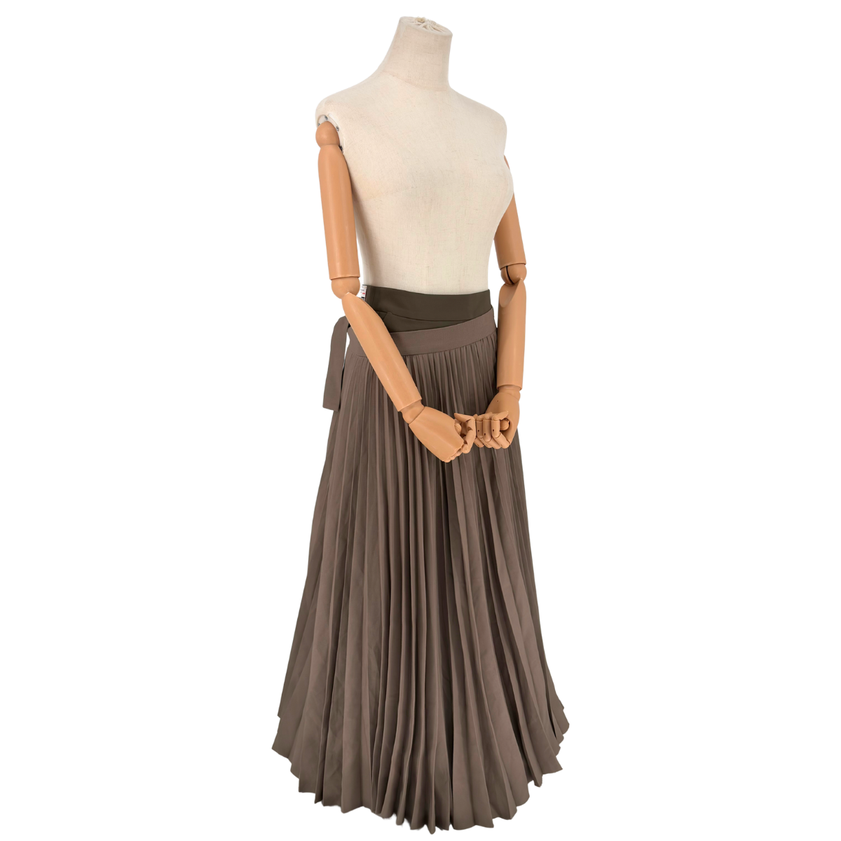 Falda Mihara Yasuhiro MMY Pleated Gris