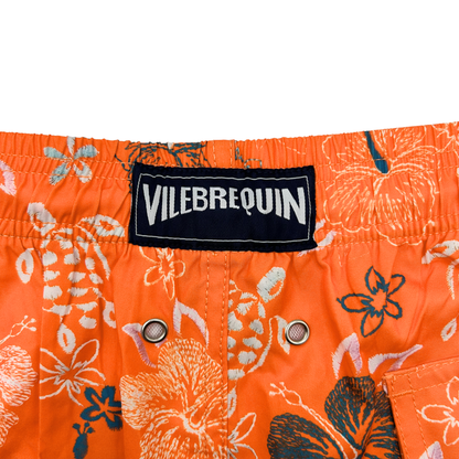 Traje de baño Vilebrequin Beach Pants Naranja