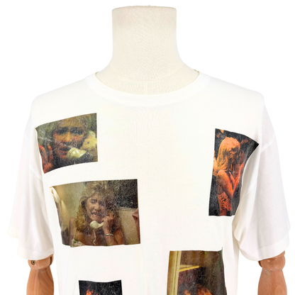 Camiseta Raf Simons Playera AW19/20 Print Blanca