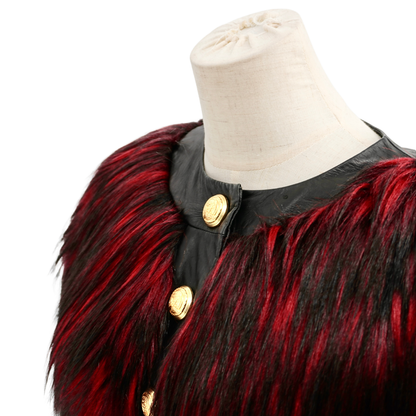 Chamarra Balmain HM Red