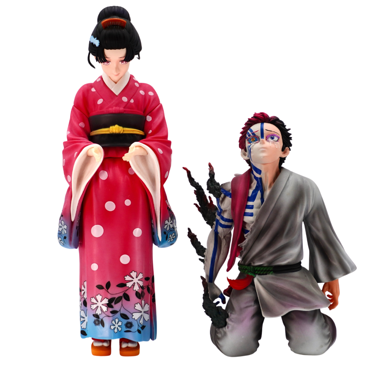 Figuras Coleccionables Demon Slayer Akaza and Koyuki