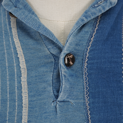 Camisa Kapital Denim Patchwork Pullover