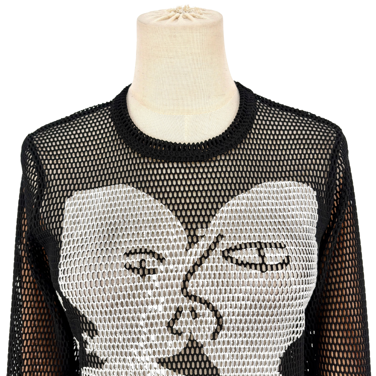 Playera CDG COMME Alisa Yofie Art Mesh