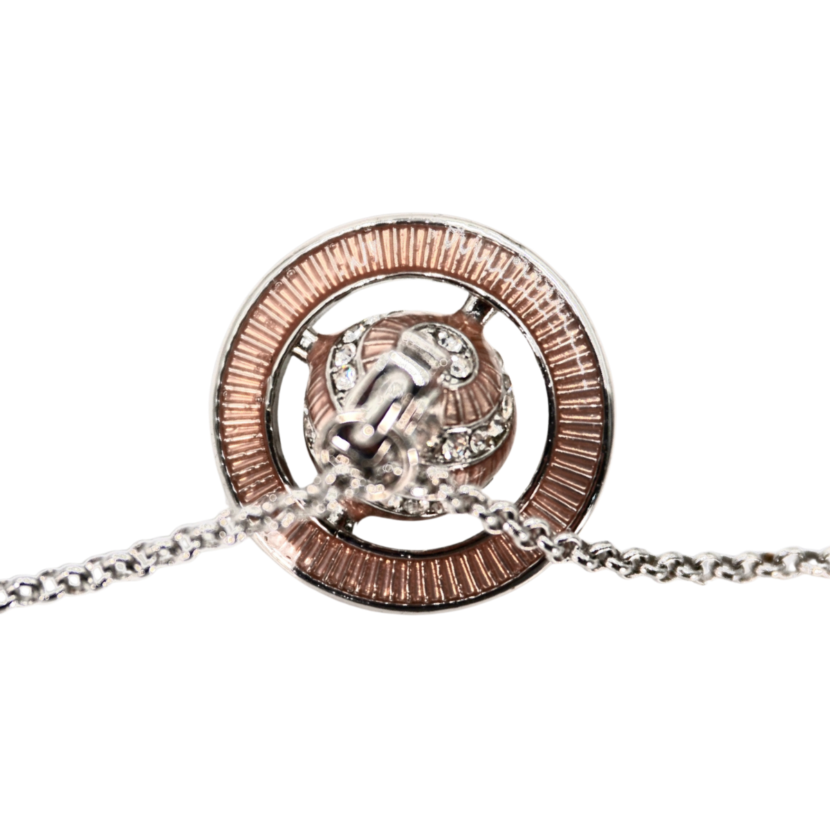 Collar Vivienne Westwood Saturn Plateado