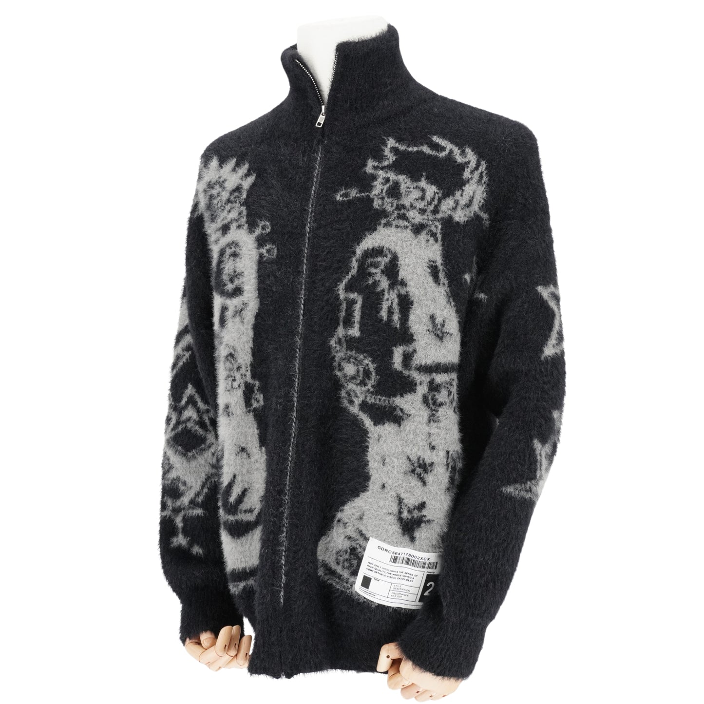 Suéter Mohair Brushed Cardigan