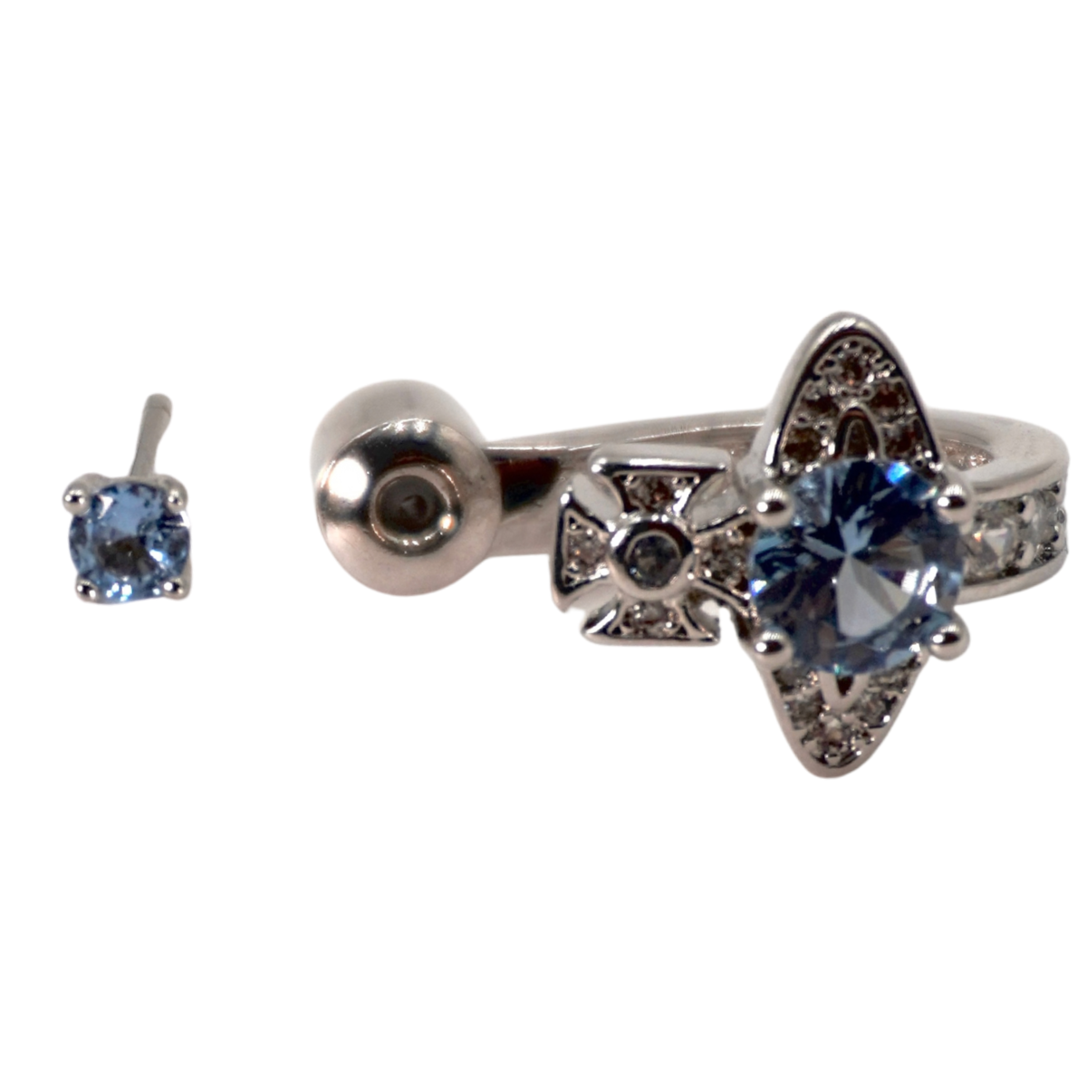 Aretes Vivienne Westwood Maitena Azul
