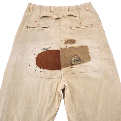 Pantalones Kapital Patchwork