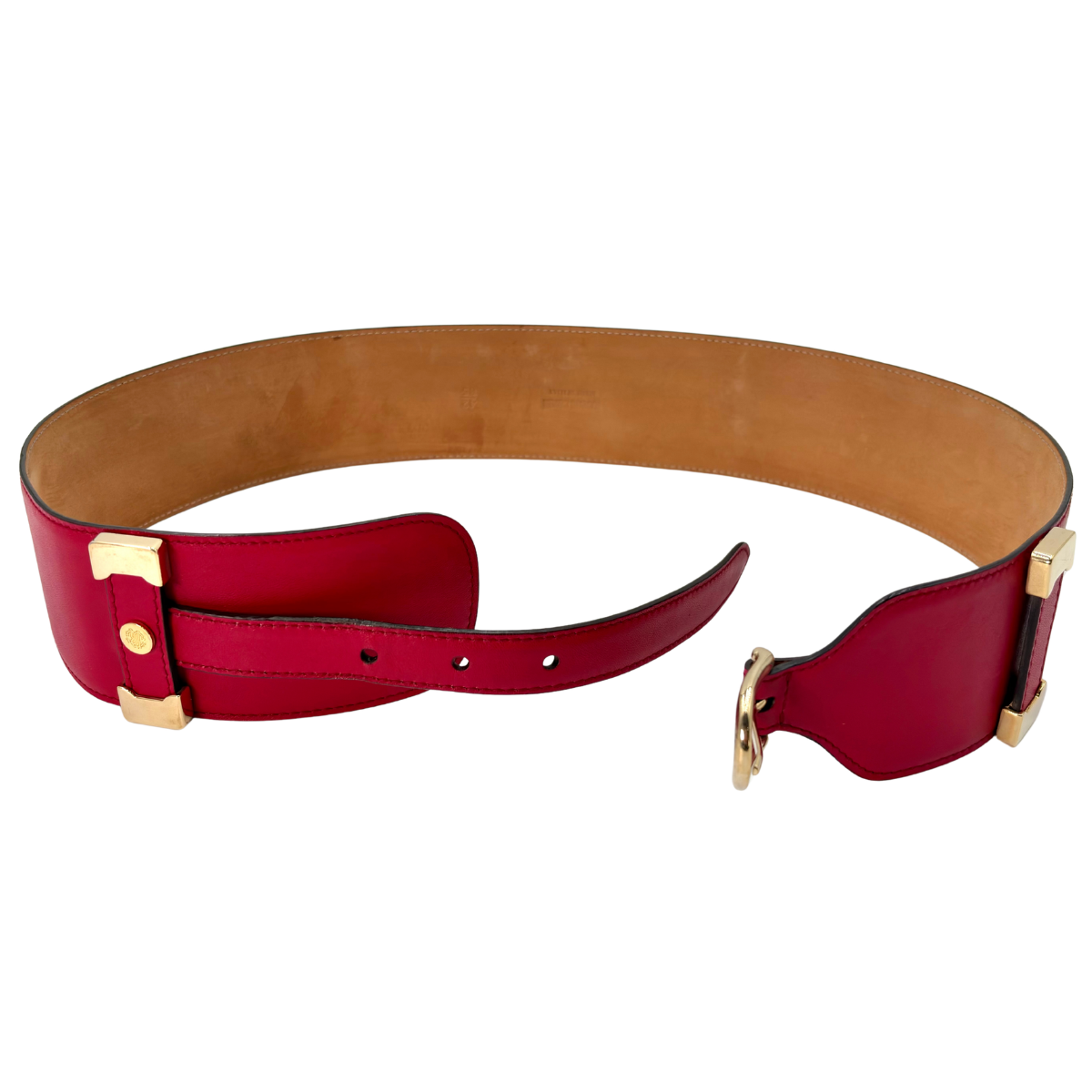 Cinturón Roberto Cavalli Rojo