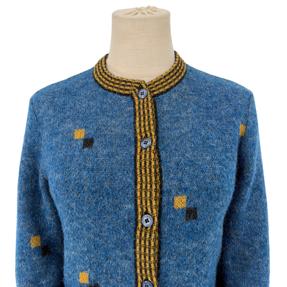 Cardigan Salvatore Ferragamo Azul