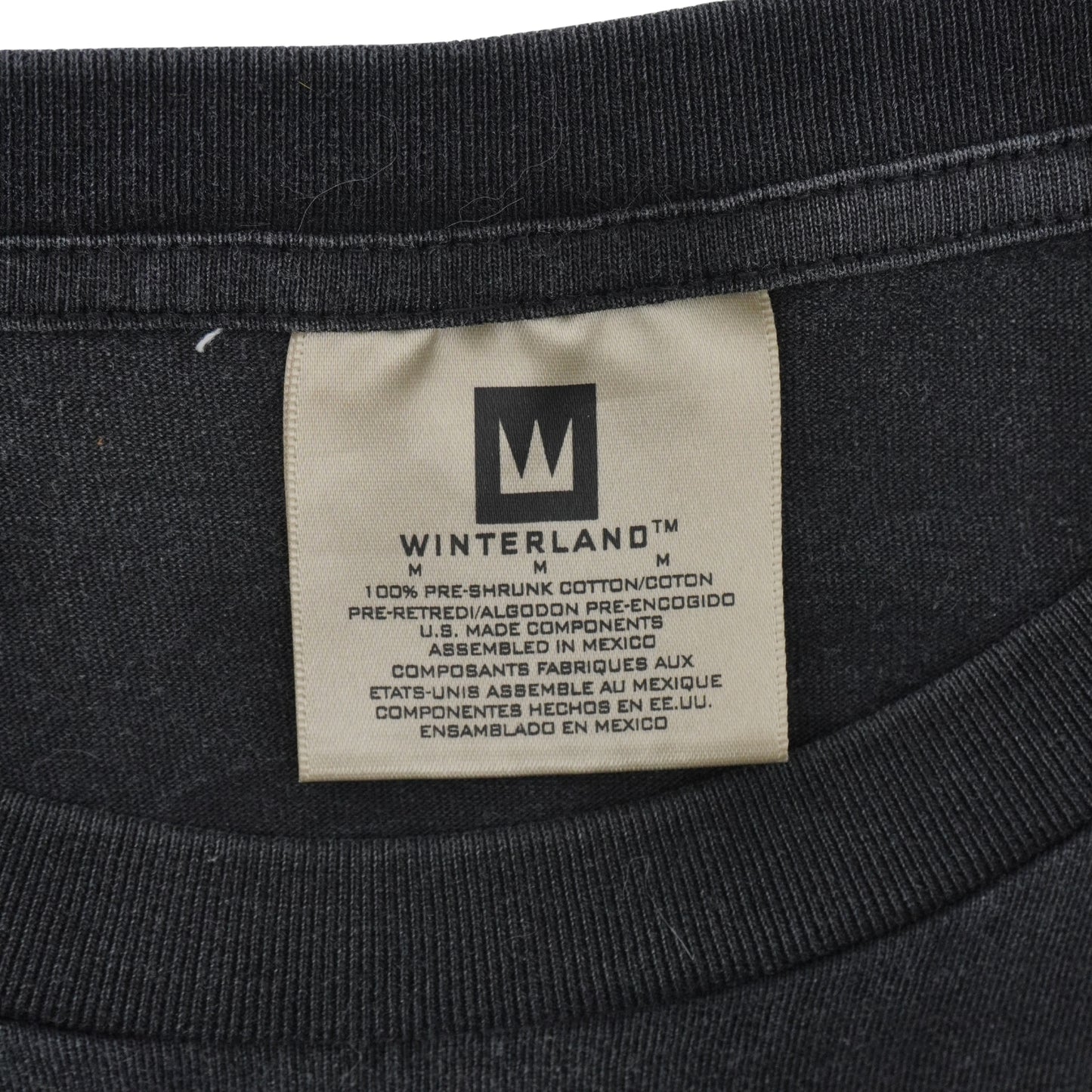 Playera Vintage Marilyn Manson Triple face