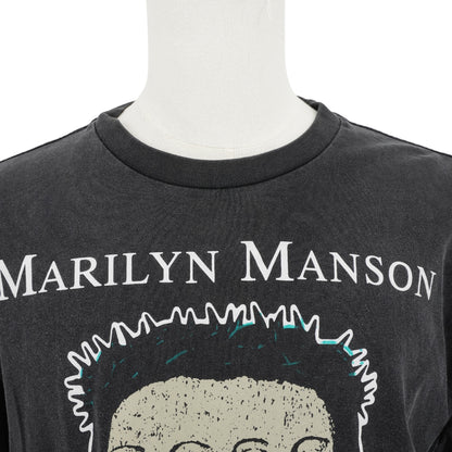 Playera Vintage Marilyn Manson Triple face