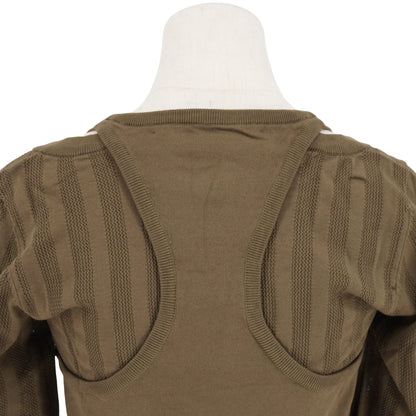 Vestido Alexander Wang Green Knitted Long Sleeve