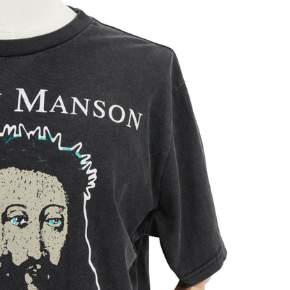 Playera Vintage Marilyn Manson Triple face