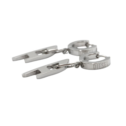 Aretes Diesel Earring Logo Hanging