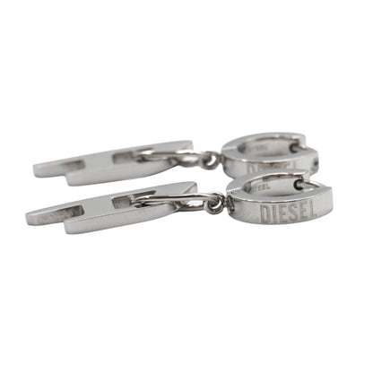 Aretes Diesel Earring Logo Hanging