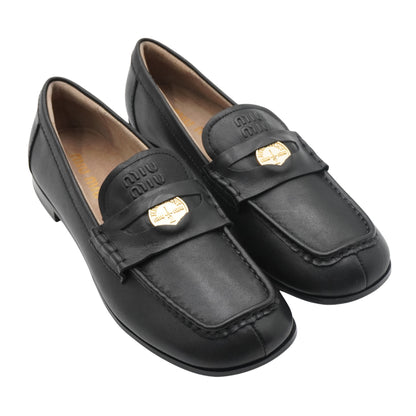 Loafers Miu Miu Penny with Coin