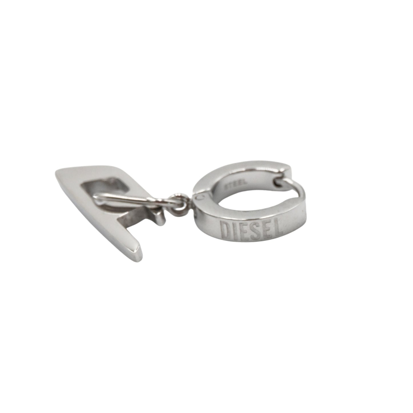 Aretes Diesel Earring Logo Hanging