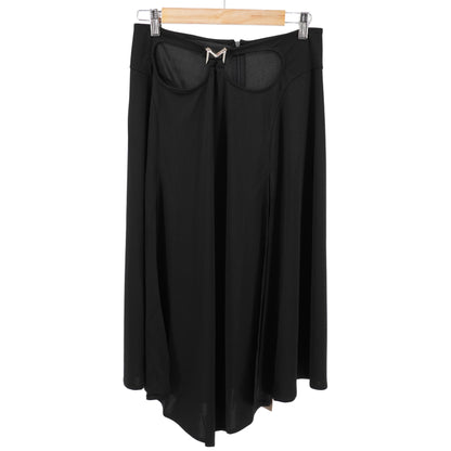 Falda Mugler Cut-Out Metal M Detail