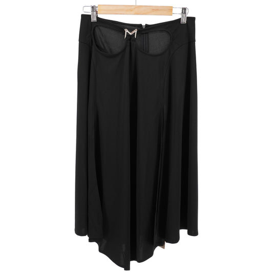 Falda Mugler Cut-Out Metal M Detail