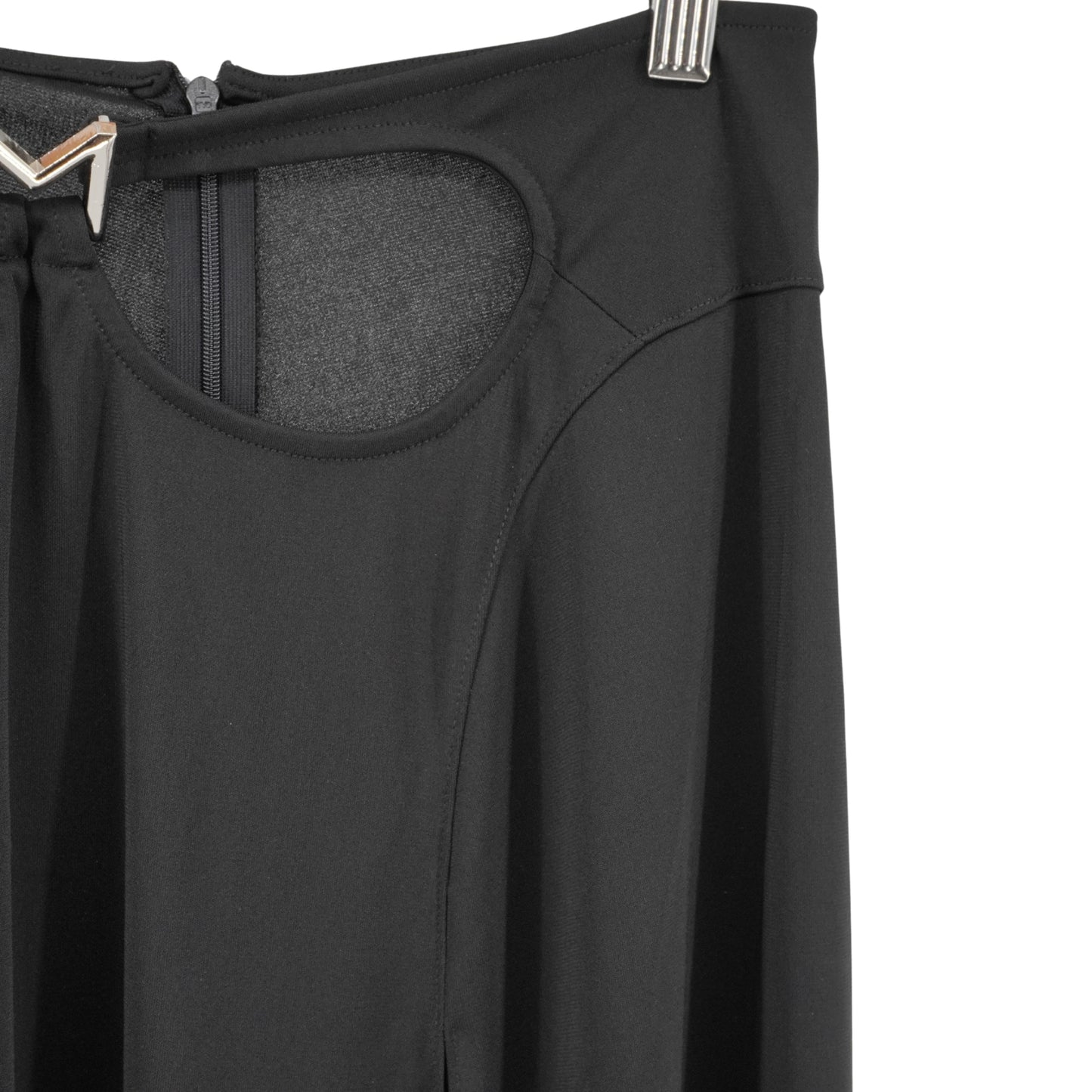 Falda Mugler Cut-Out Metal M Detail