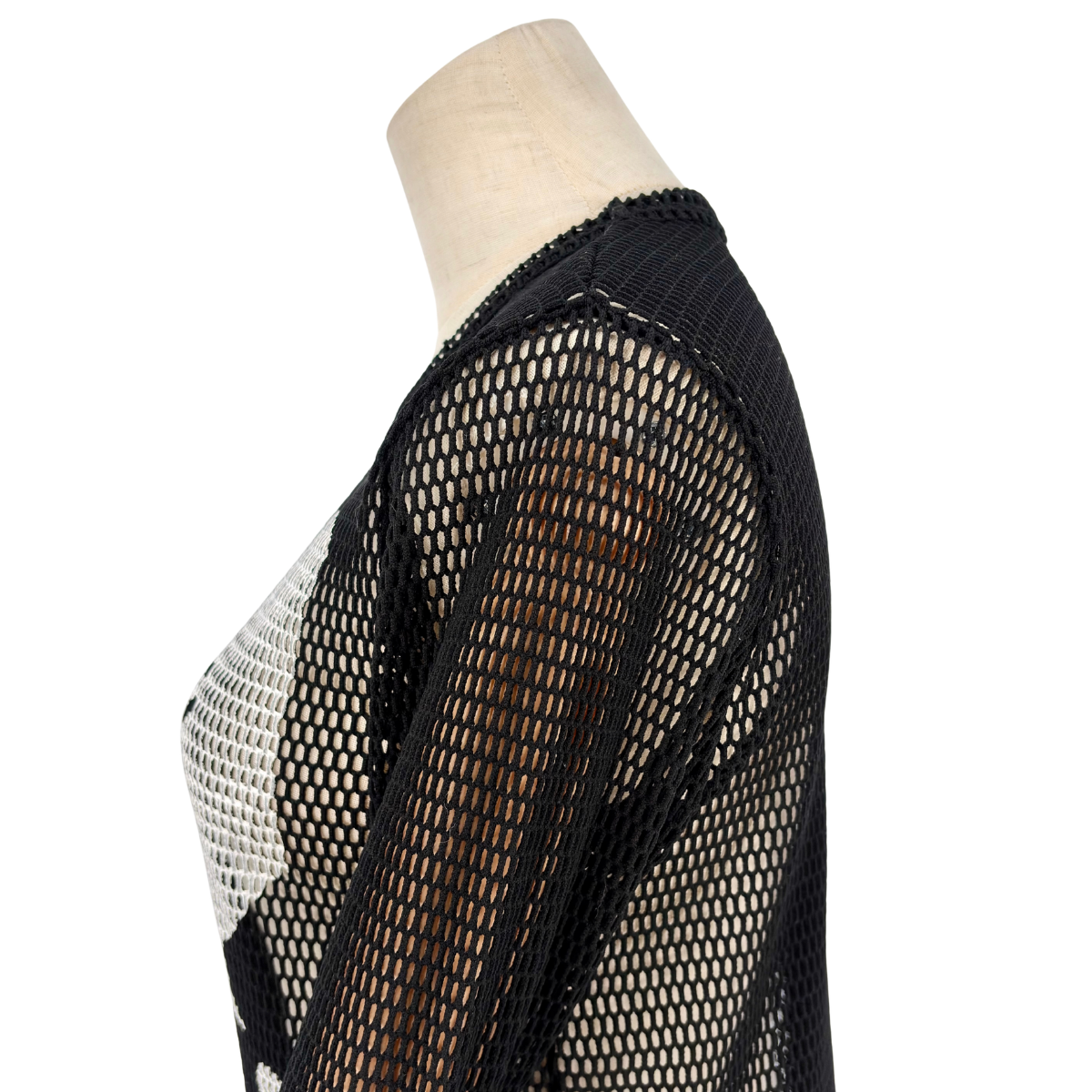 Playera CDG COMME Alisa Yofie Art Mesh