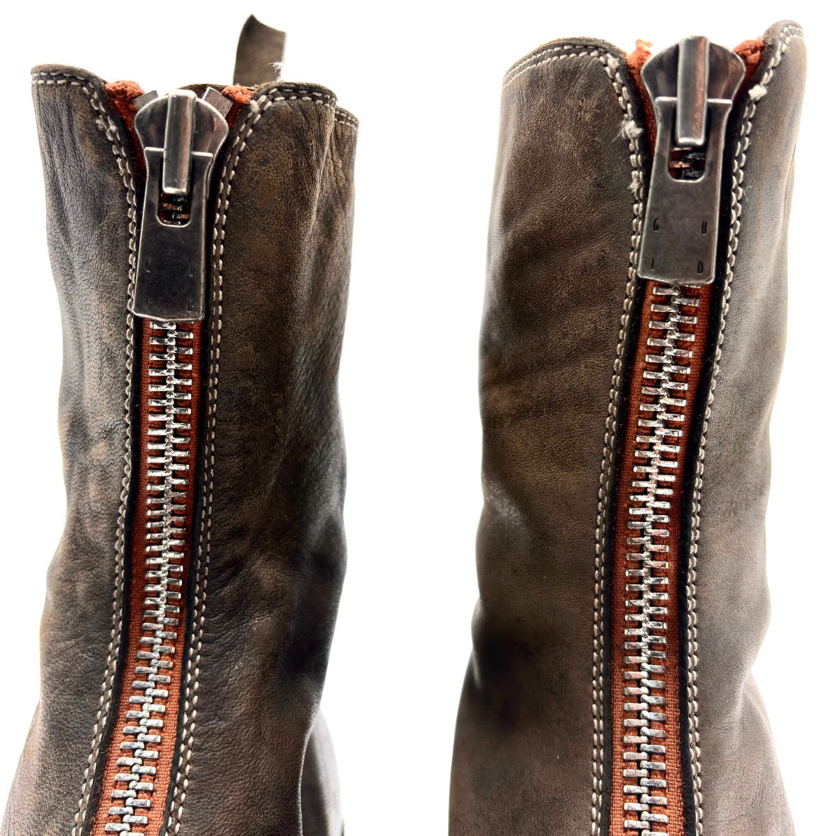 Botas Guidi Zip Olive