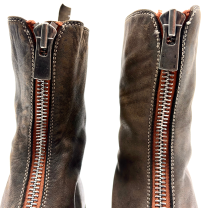 Botas Guidi Zip Olive