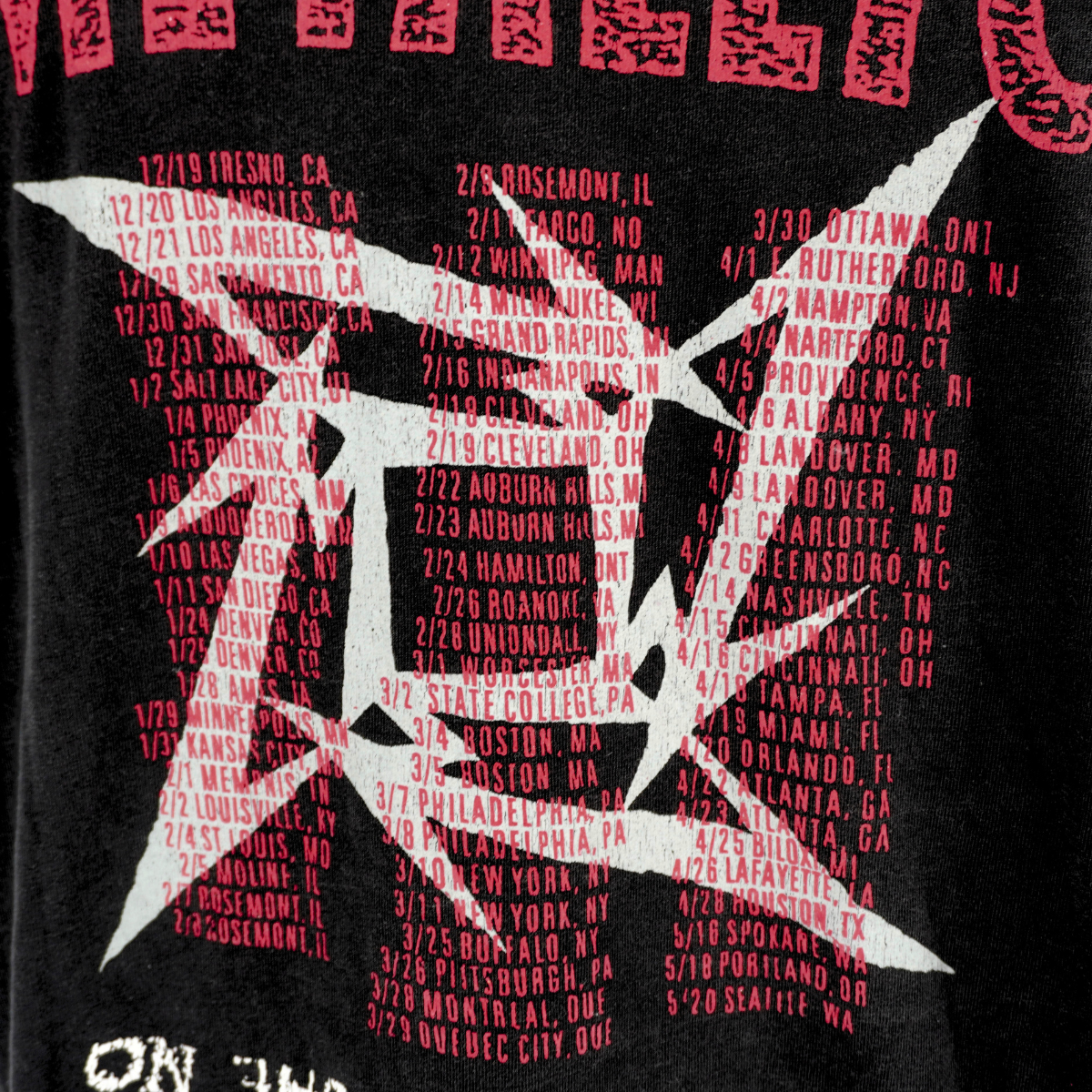Playeras Metallica Vintage Saint Micheal