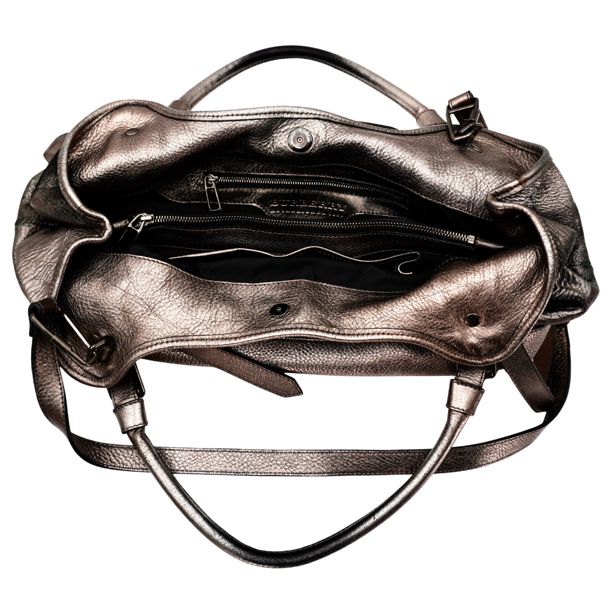 Bolsa Burberry Black White Bag