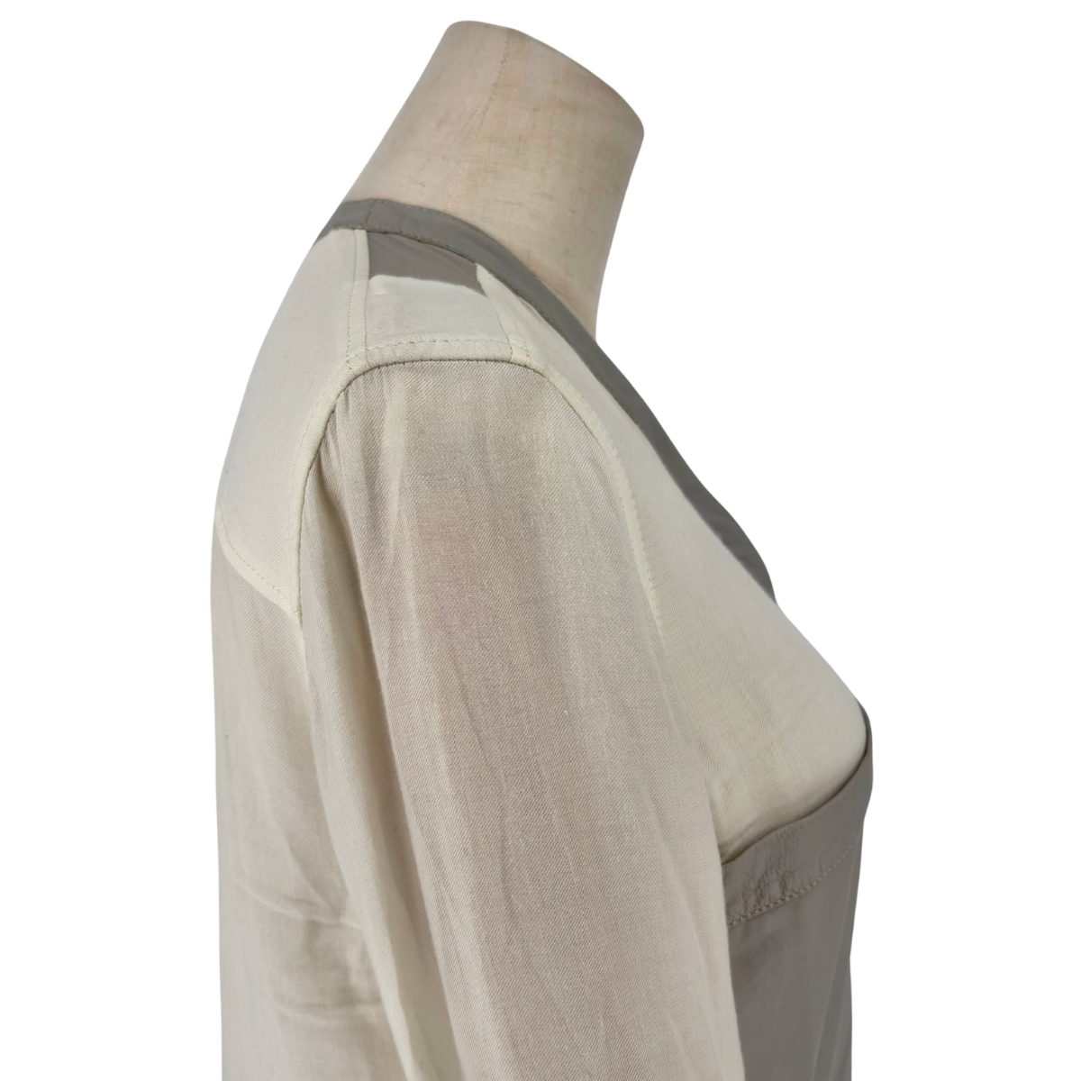Camisa Helmut Lang Sheepskin Trimmed Shirt