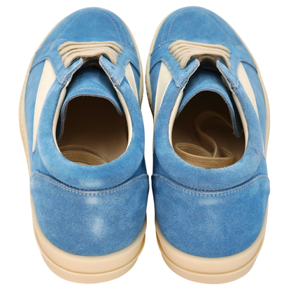 Tenis Rick Owens Blue Gamuza