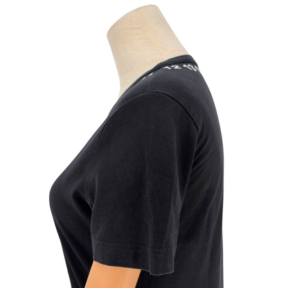Playera MM6 Maison Margiela Numbers Negro