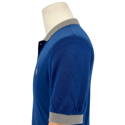 Playera Tipo Polo Alexander McQueen Polo Azul