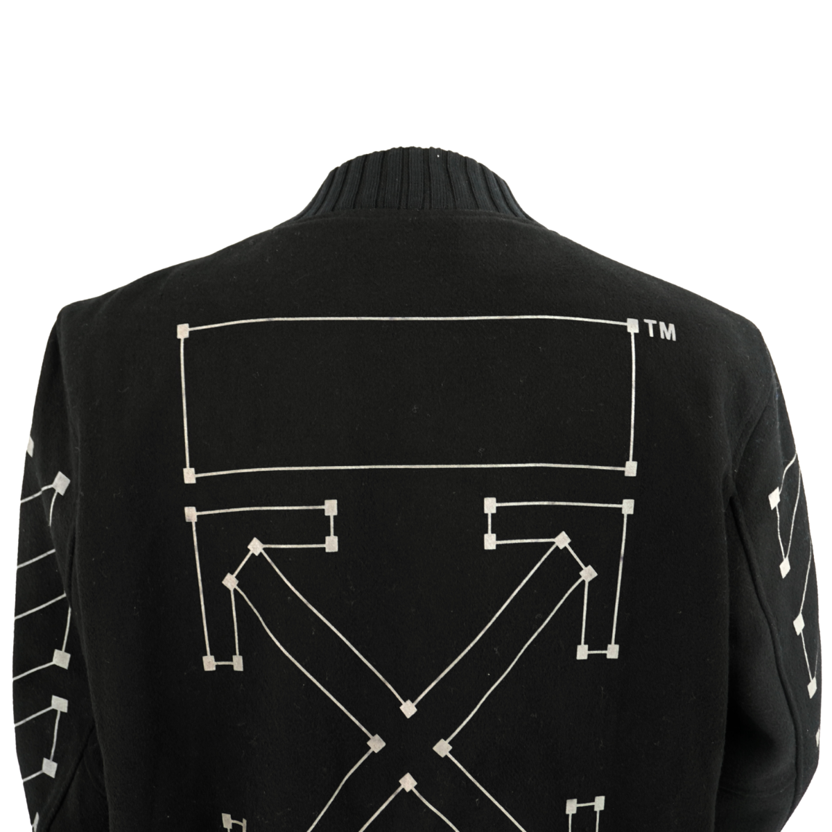 Chamarra Off-White Negro 2013