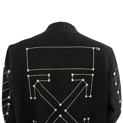 Chamarra Off-White Negro 2013