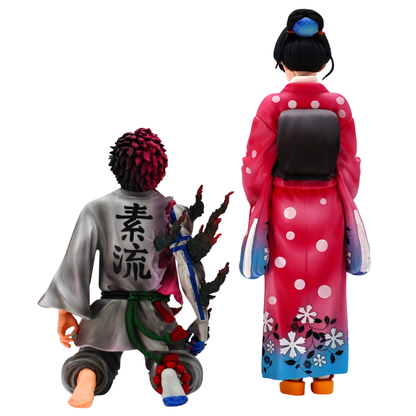 Figuras Coleccionables Demon Slayer Akaza and Koyuki