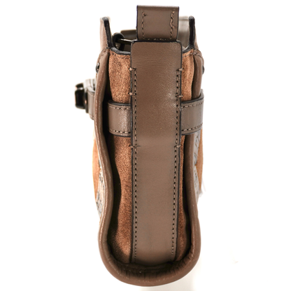 Bolsa Coach Swagger Patchwork Leather Satchel