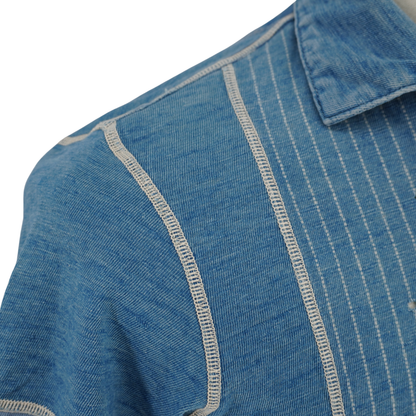 Camisa Kapital Denim Patchwork Pullover