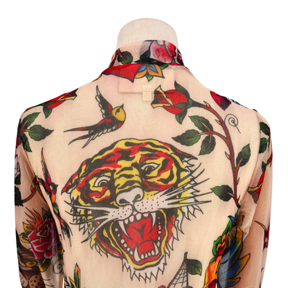 Playera Ed Hardy Tattoo Mesh