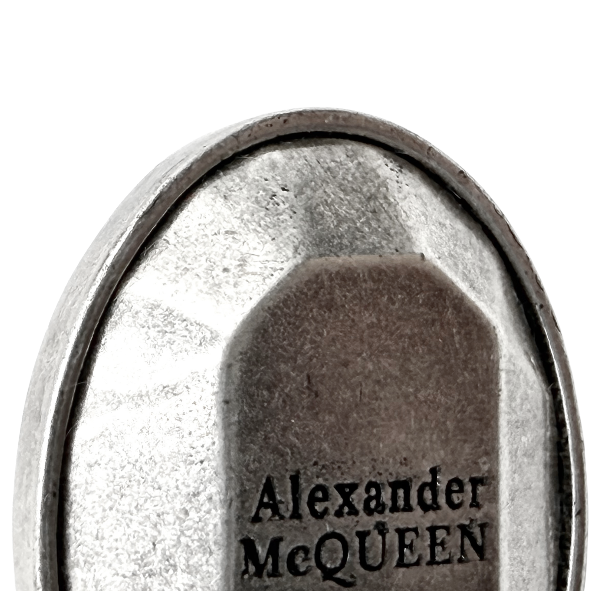 Aretes Alexander McQueen Plateado Stud