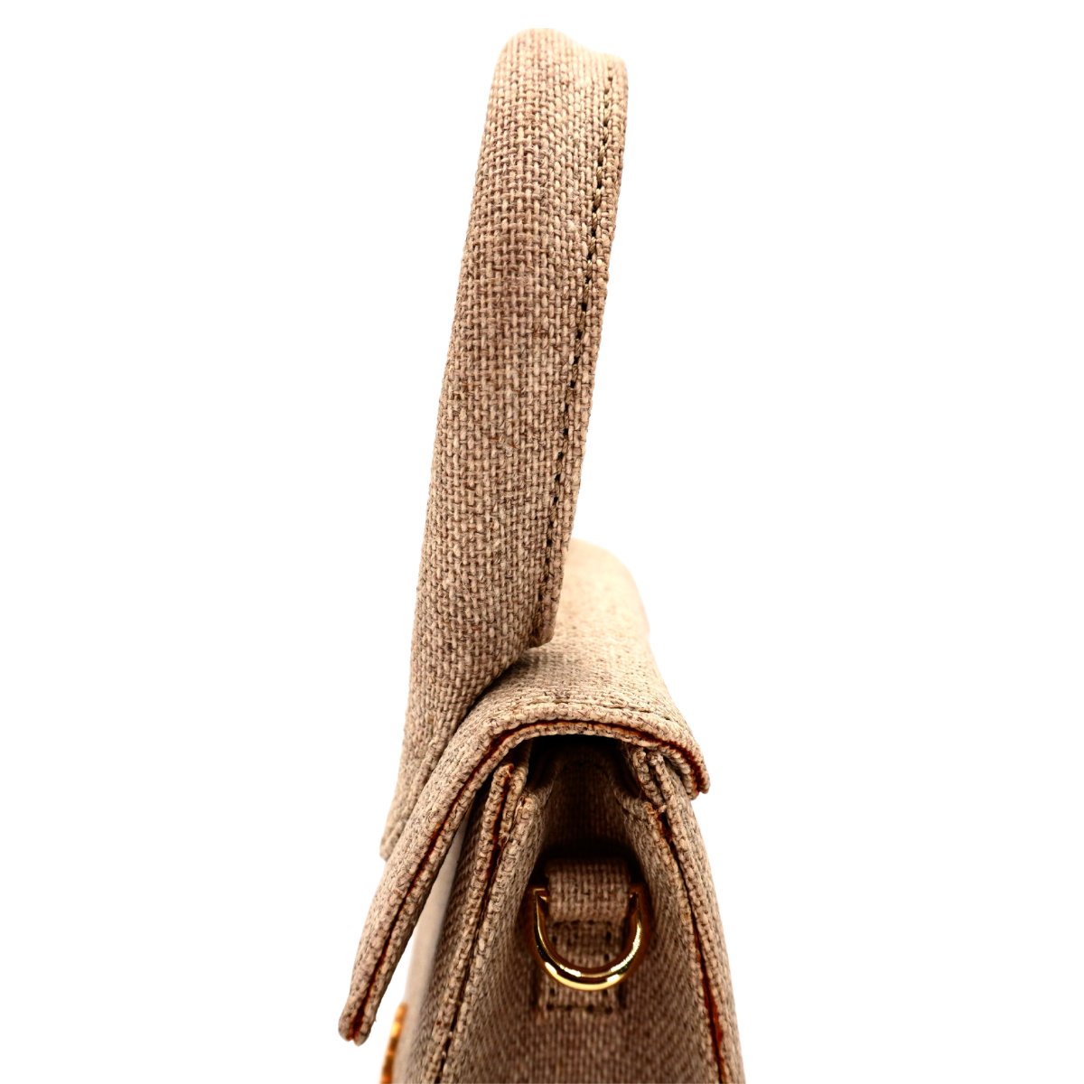 Bolsa Jacquemus Le Chiquito Canvas Beige