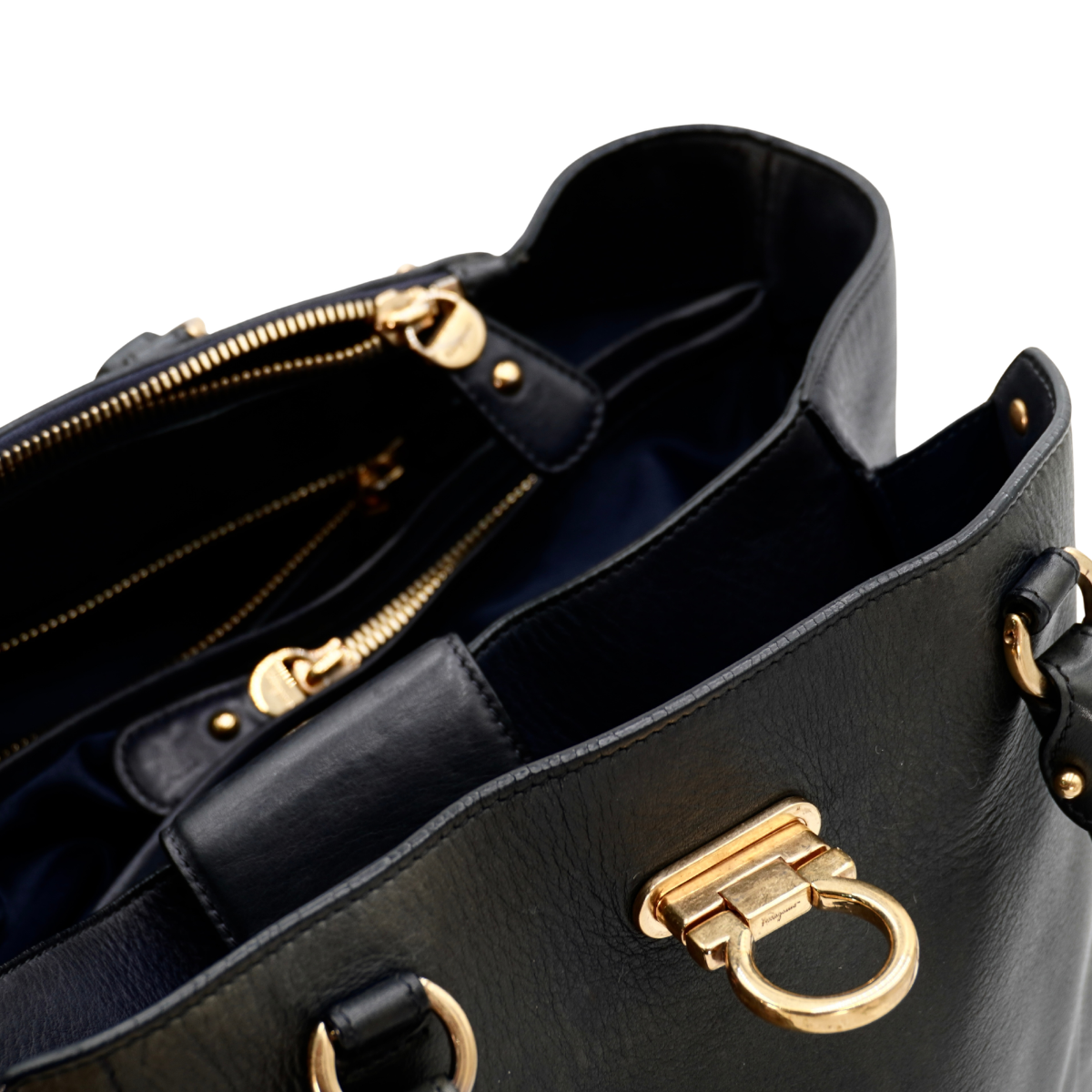 Salvatore Ferragamo Tote Black