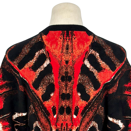 Sueter  Alexander McQueen Feather Print