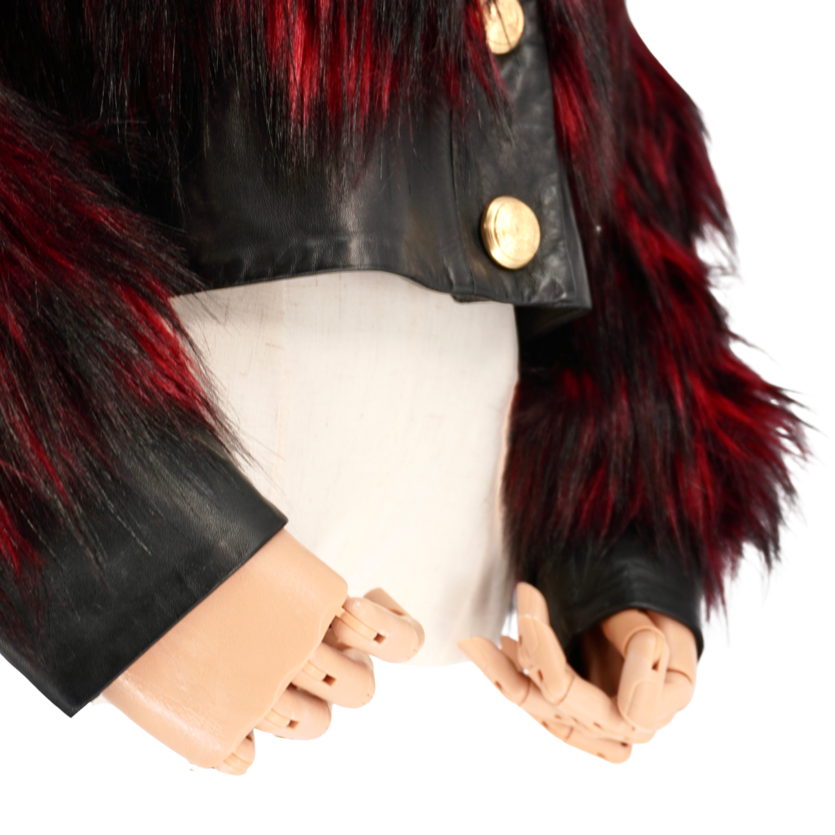 Chamarra Balmain HM Red
