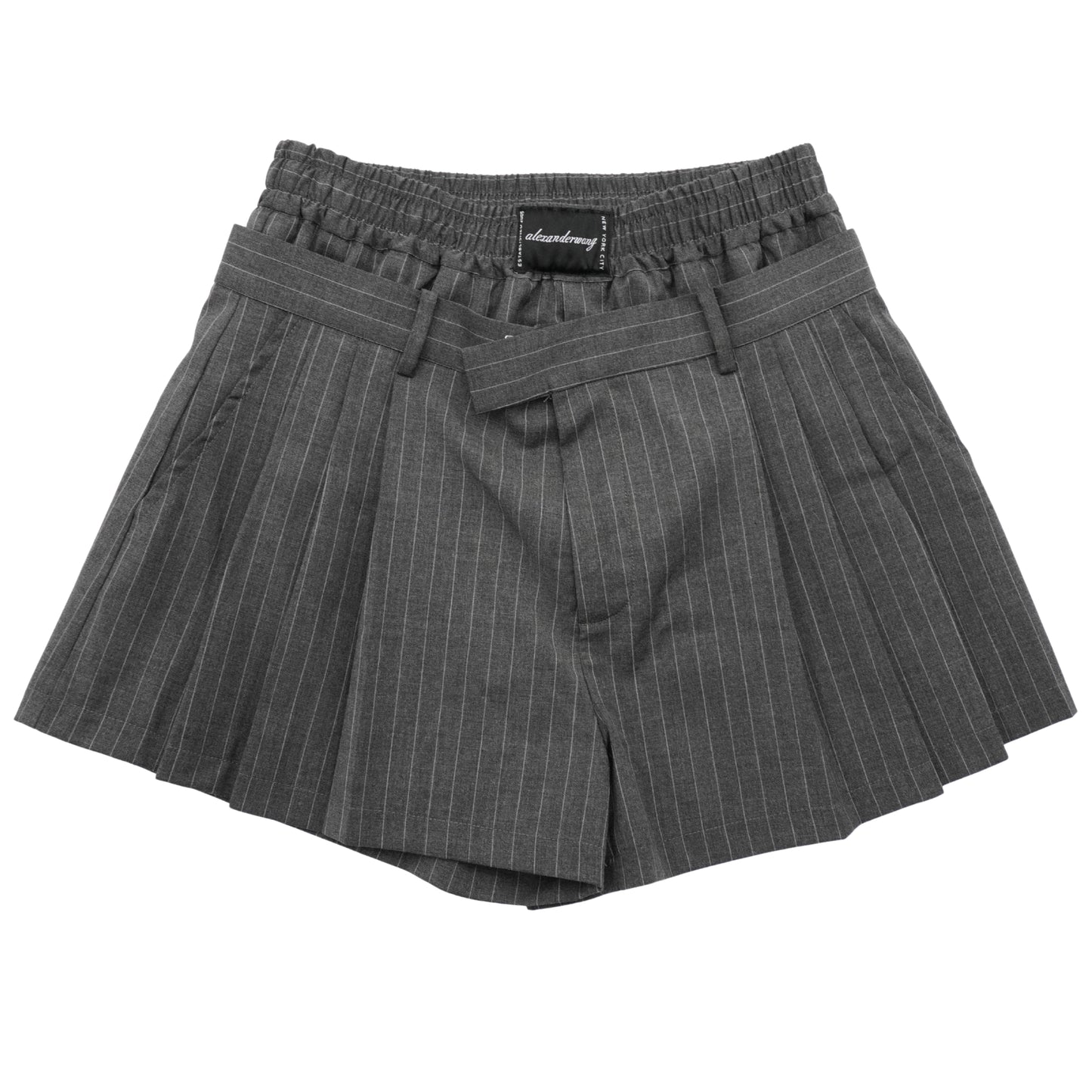 Shorts Alexander Wang Pinstripe Layered